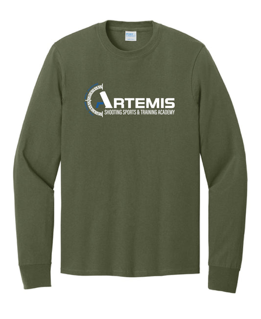 ARTEMISA / PC54LS / PRINT / Port & Co® Long Sleeve Core Cotton Tee