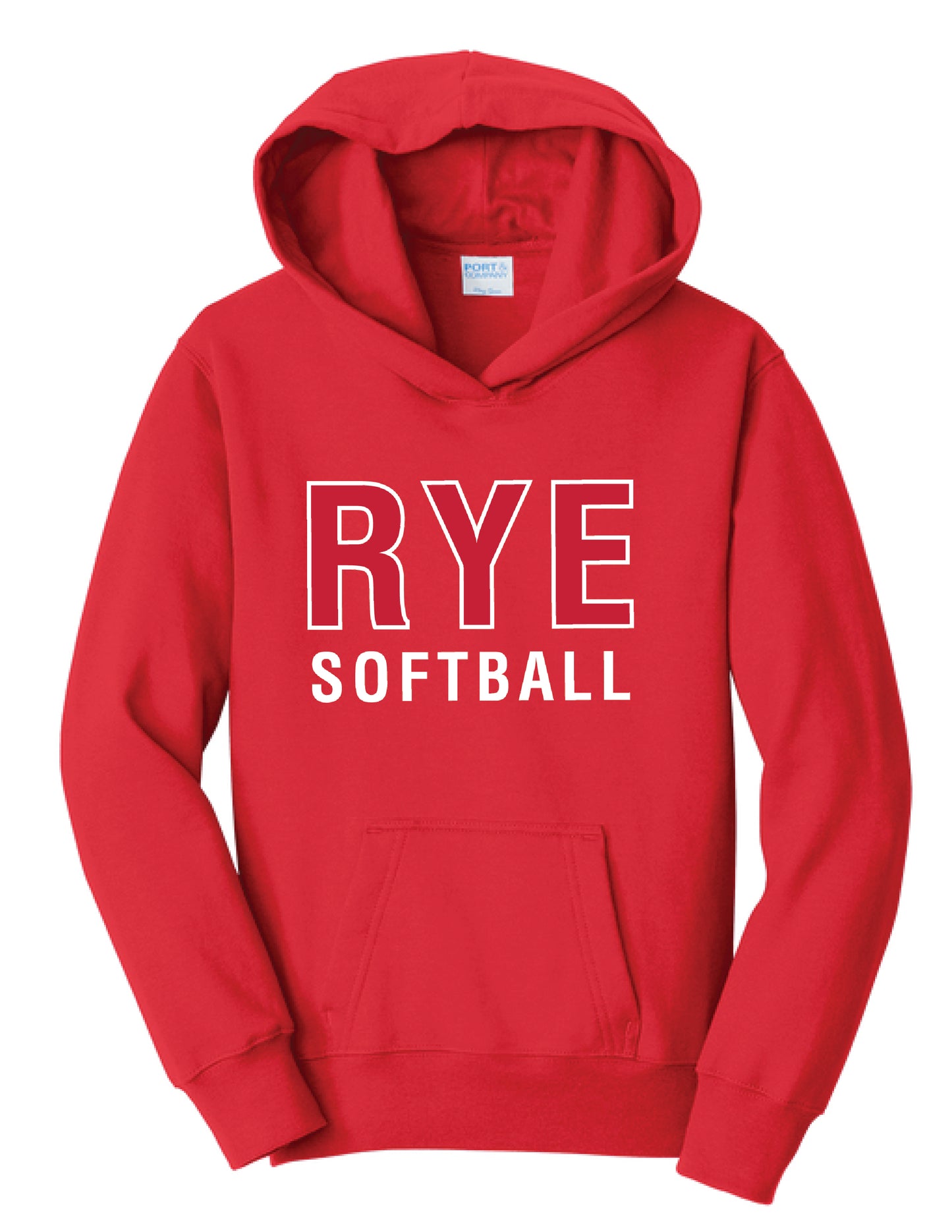 RYE SOFTBALL/ PC850YH Hooded Sweatshirt