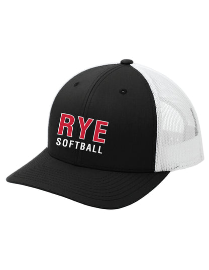 RYE SOFTBALL/ STC39 Retro Trucker Cap