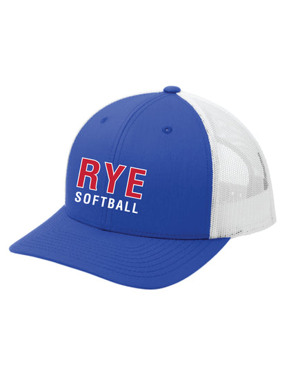 RYE SOFTBALL/ STC39 Retro Trucker Cap