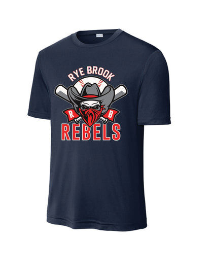 RYE BROOK REBELS BASEBALL / PRINT / ST350 Sport-Tek® Tee