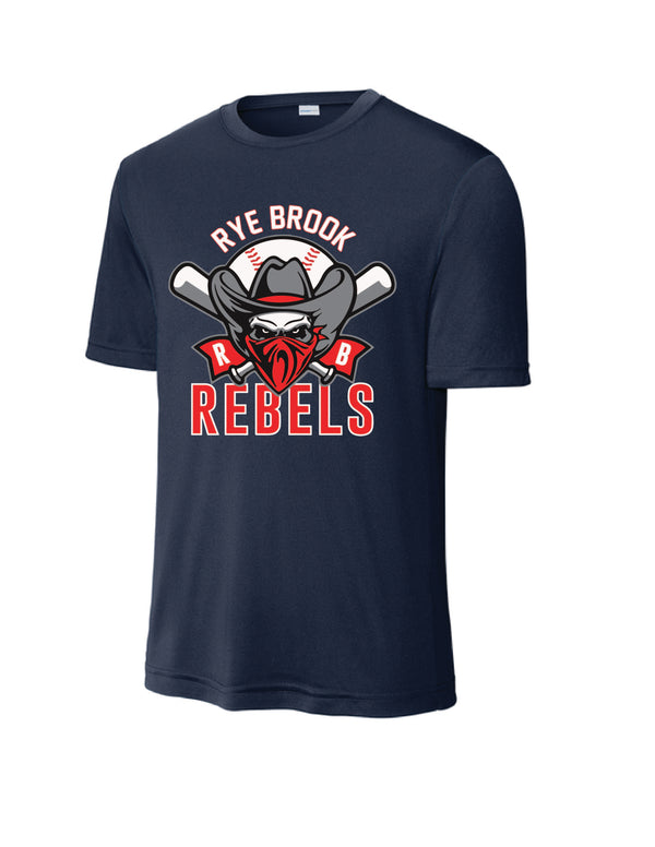 RYE BROOK REBELS BASEBALL / PRINT / YST350 Sale Sport-Tek® Youth Tee