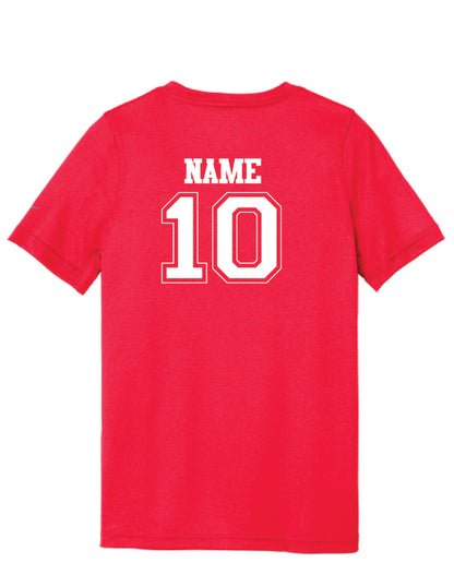 RYE BROOK REBELS BASEBALL / PRINT / NKDX8730 Nike Tee