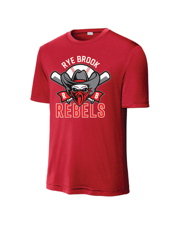 RYE BROOK REBELS BASEBALL / PRINT / ST350 Sport-Tek® Tee