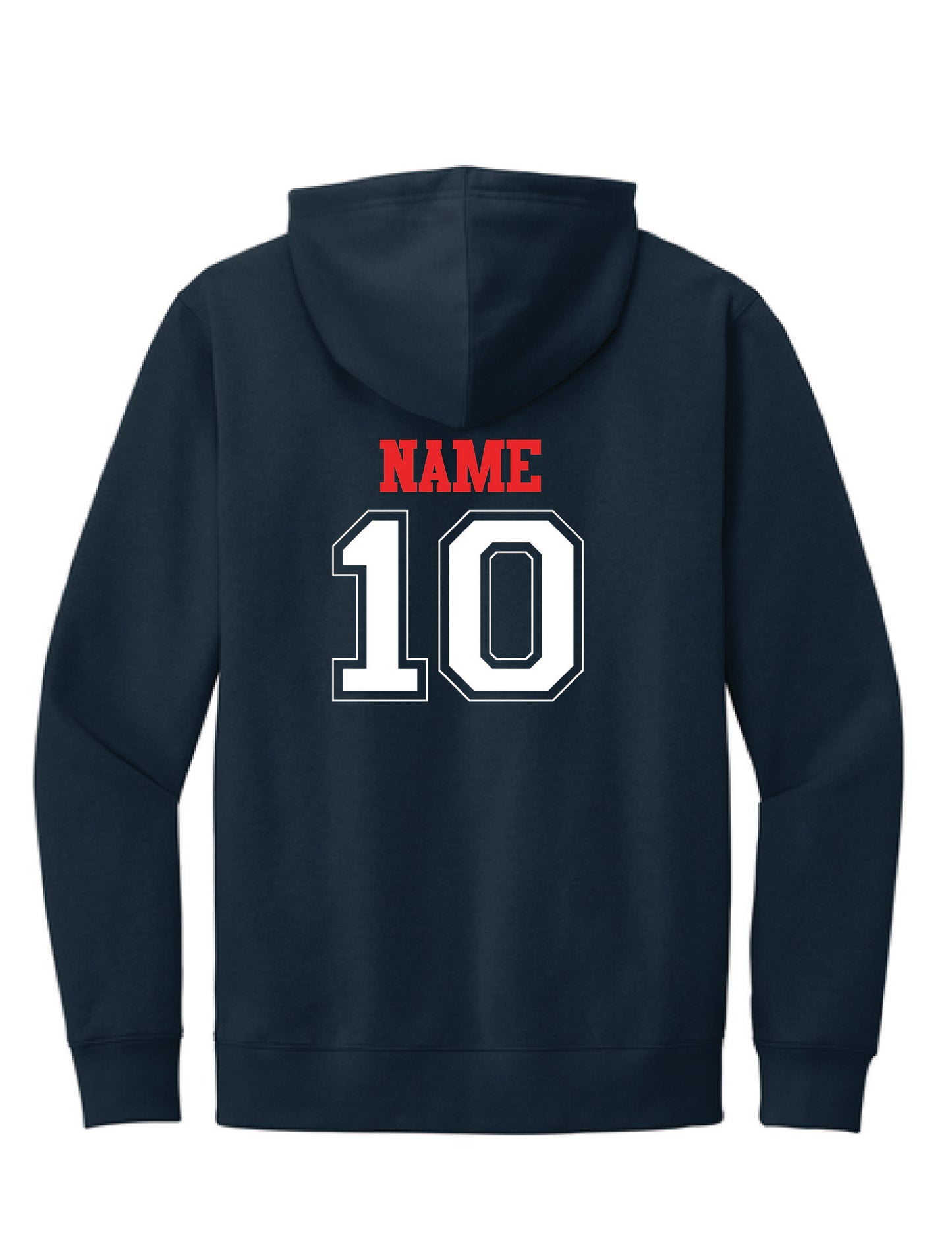 RYE BROOK REBELS BASEBALL / PRINT / DT6100 Fleece Hoodie