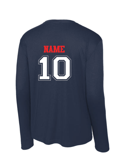 RYE BROOK RFEBELS BASEBALL / PRINT / ST350LS Sport-Tek® Long Sleeve Tee