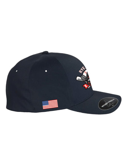 RYE BROOK REBELS BASEBALL / EMBROIDERY / YP180 Flexfit Delta® Seamless Cap