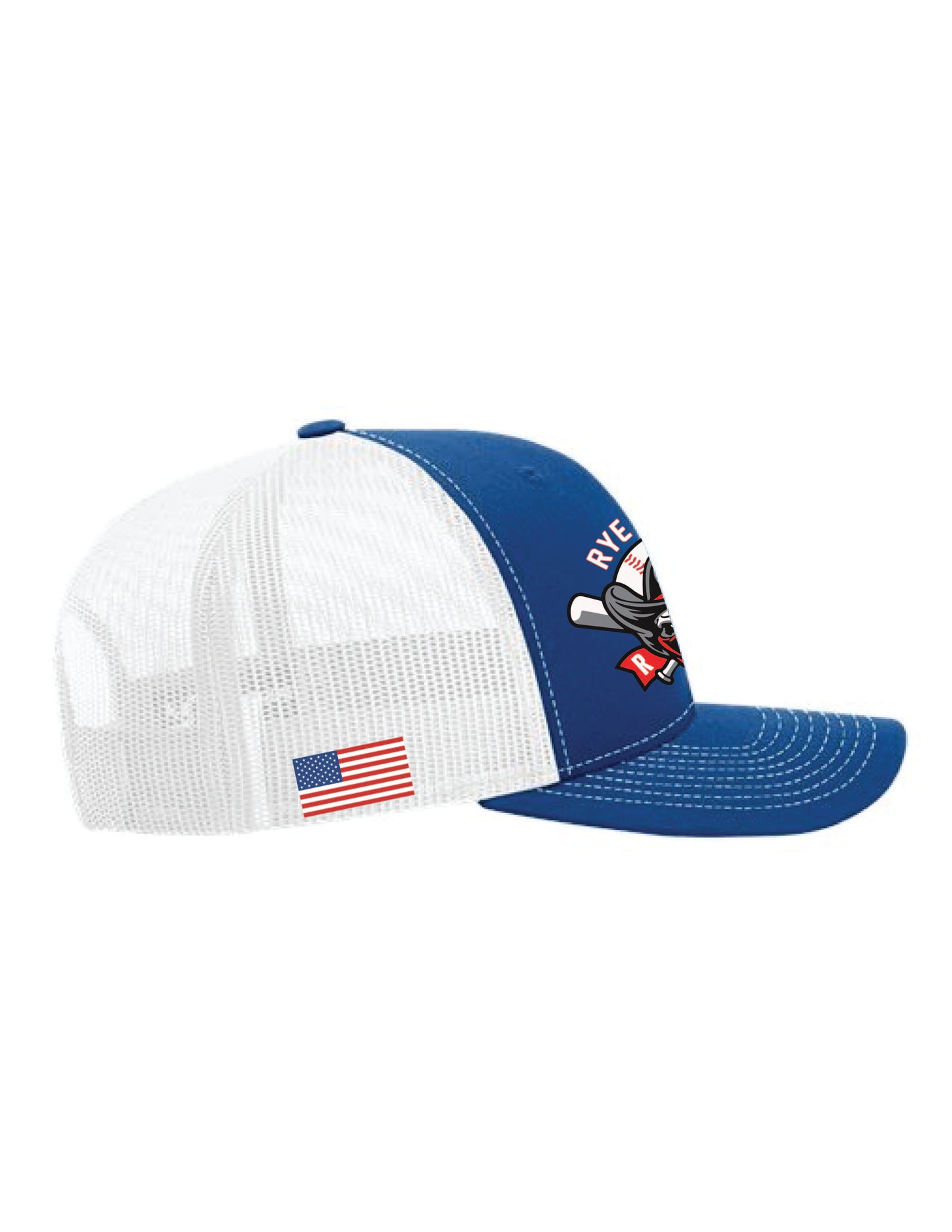 RYE BROOK REBELS BASABALL / EMBROIDERY / 112 Richardson Trucker Cap