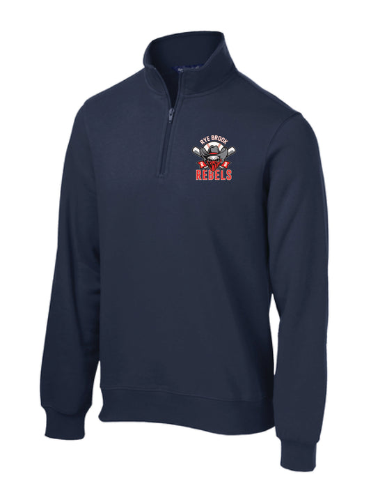 RYE BROOKS REBELS BASEBALL / EMBROIDERY / ST253 Sport-Tek® 1/4-Zip Sweatshirt