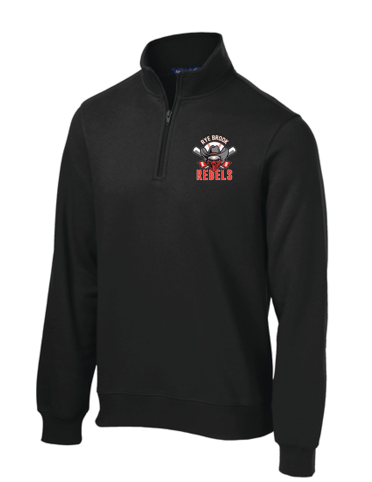 RYE BROOKS REBELS BASEBALL / EMBROIDERY / ST253 Sport-Tek® 1/4-Zip Sweatshirt