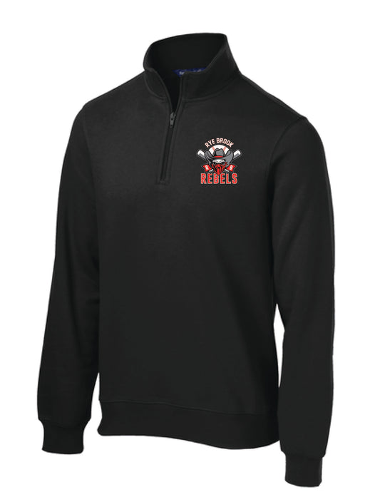 RYE BROOKS REBELS BASEBALL / EMBROIDERY / ST253 Sport-Tek® 1/4-Zip Sweatshirt