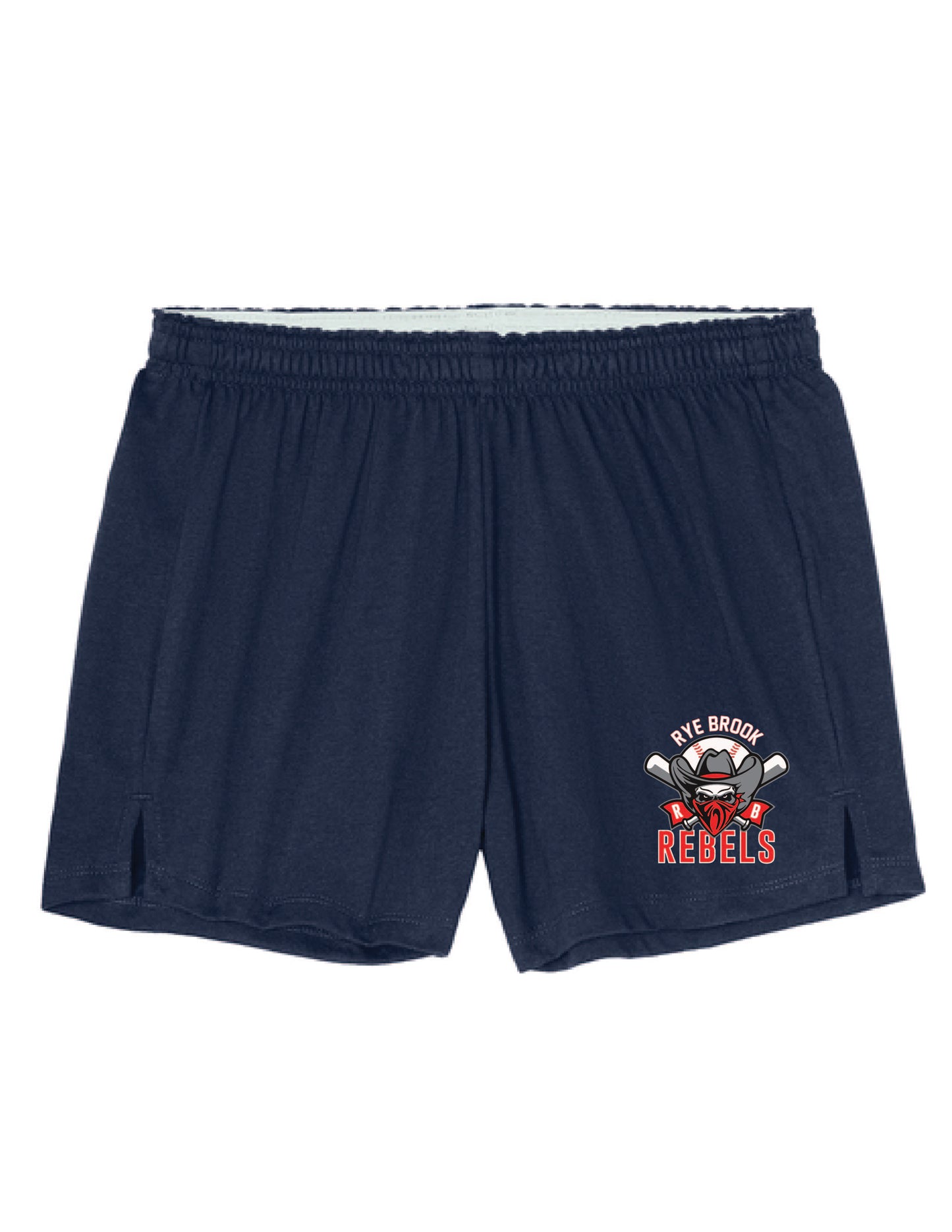 RYE BROOK REBELS BASEBALL / PRINT / LST311 Sport-Tek® Women’s Jersey Knit Squad Short
