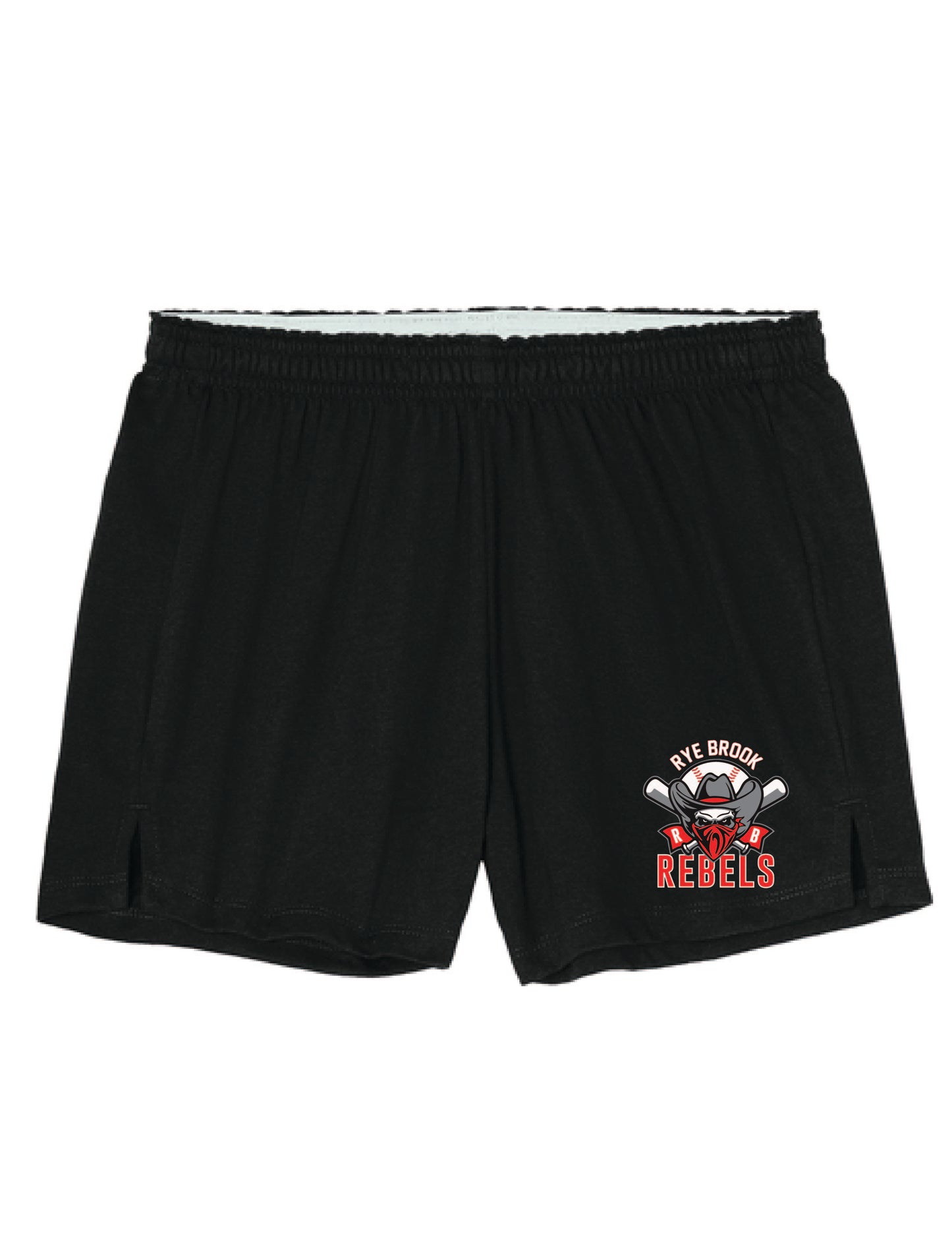 RYE BROOK REBELS BASEBALL / PRINT / LST311 Sport-Tek® Women’s Jersey Knit Squad Short