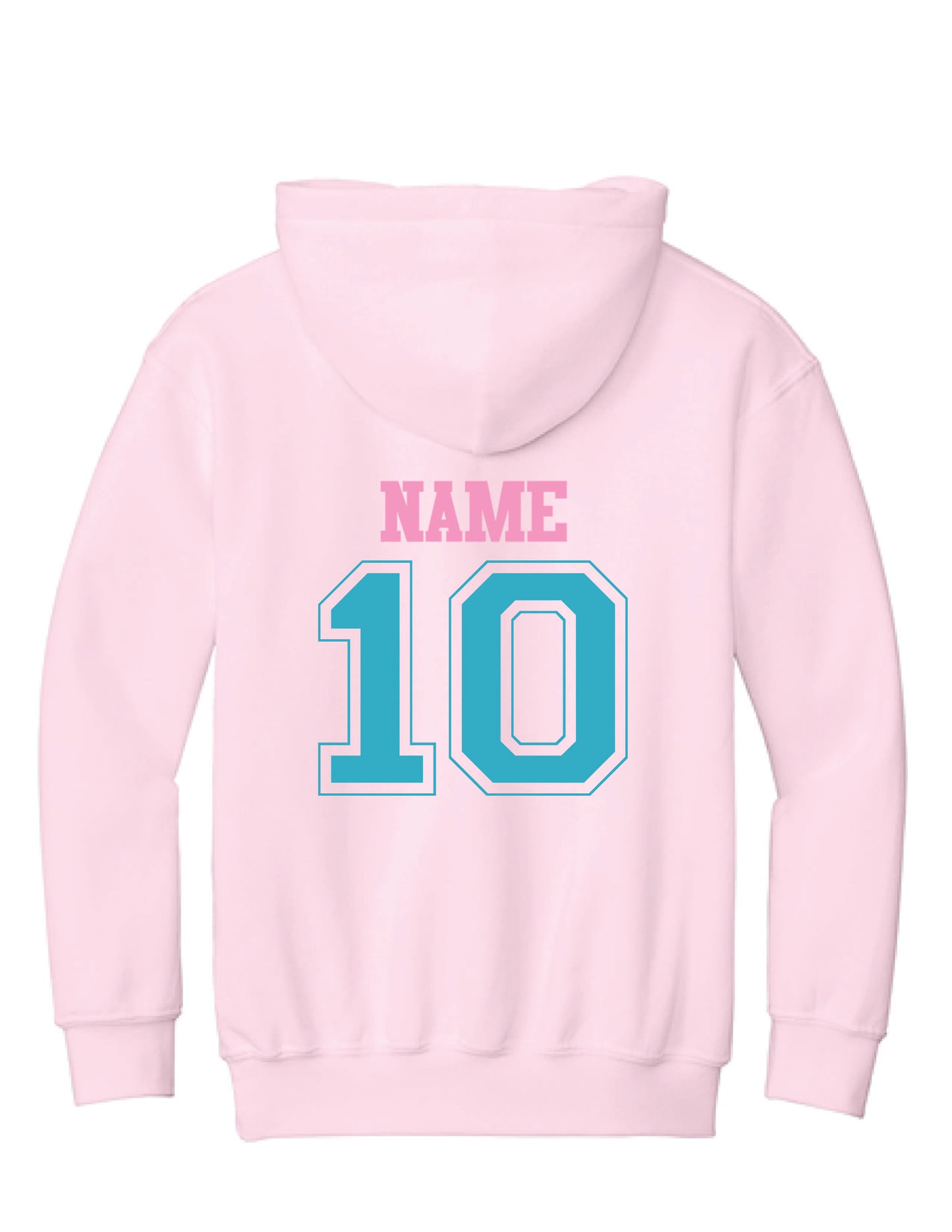 RYE BROOK REBELS SOFTBALL / PRINT / 18500B Youth Heavy Blend™ Hooded Sweatshirt