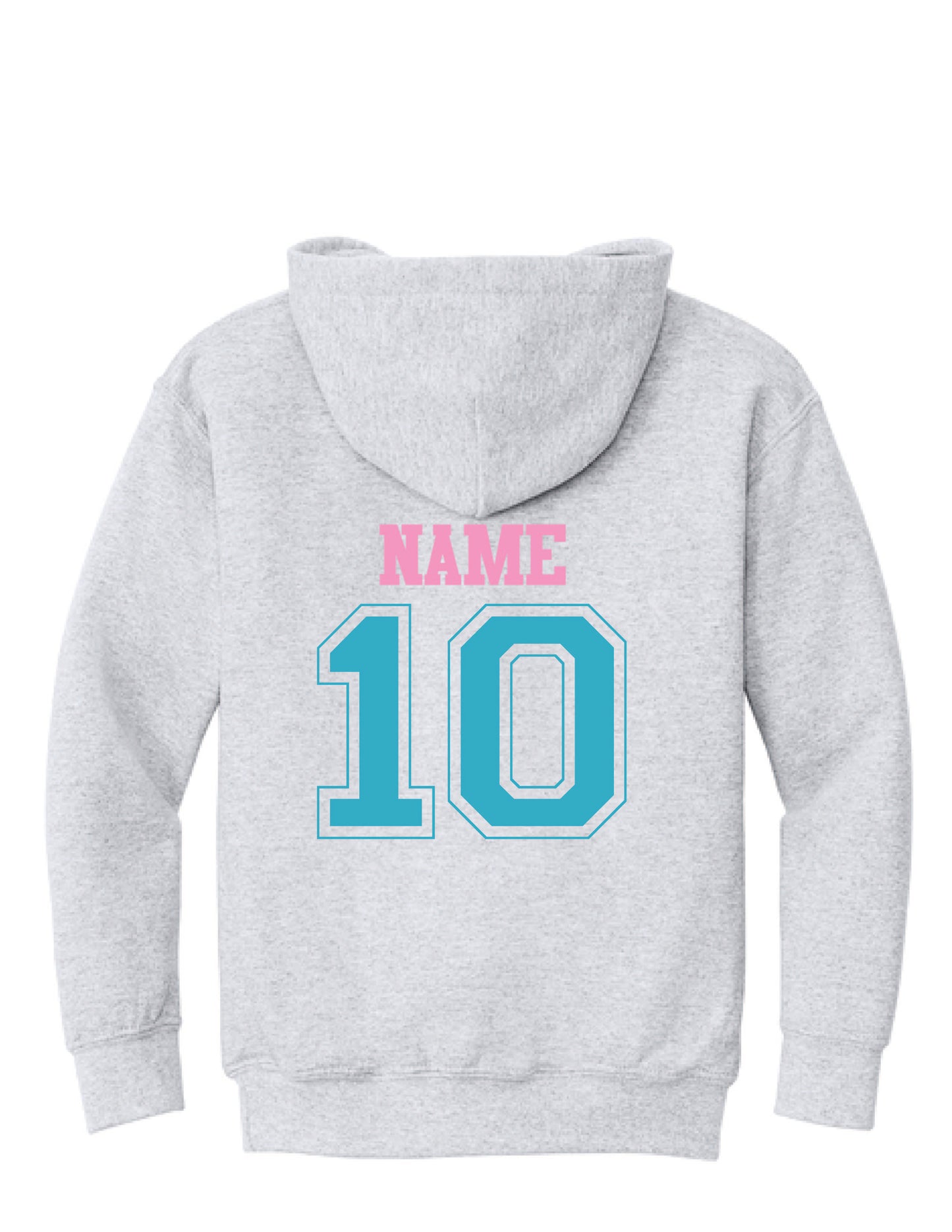RYE BROOK REBELS SOFTBALL / PRINT / 18500B Youth Heavy Blend™ Hooded Sweatshirt