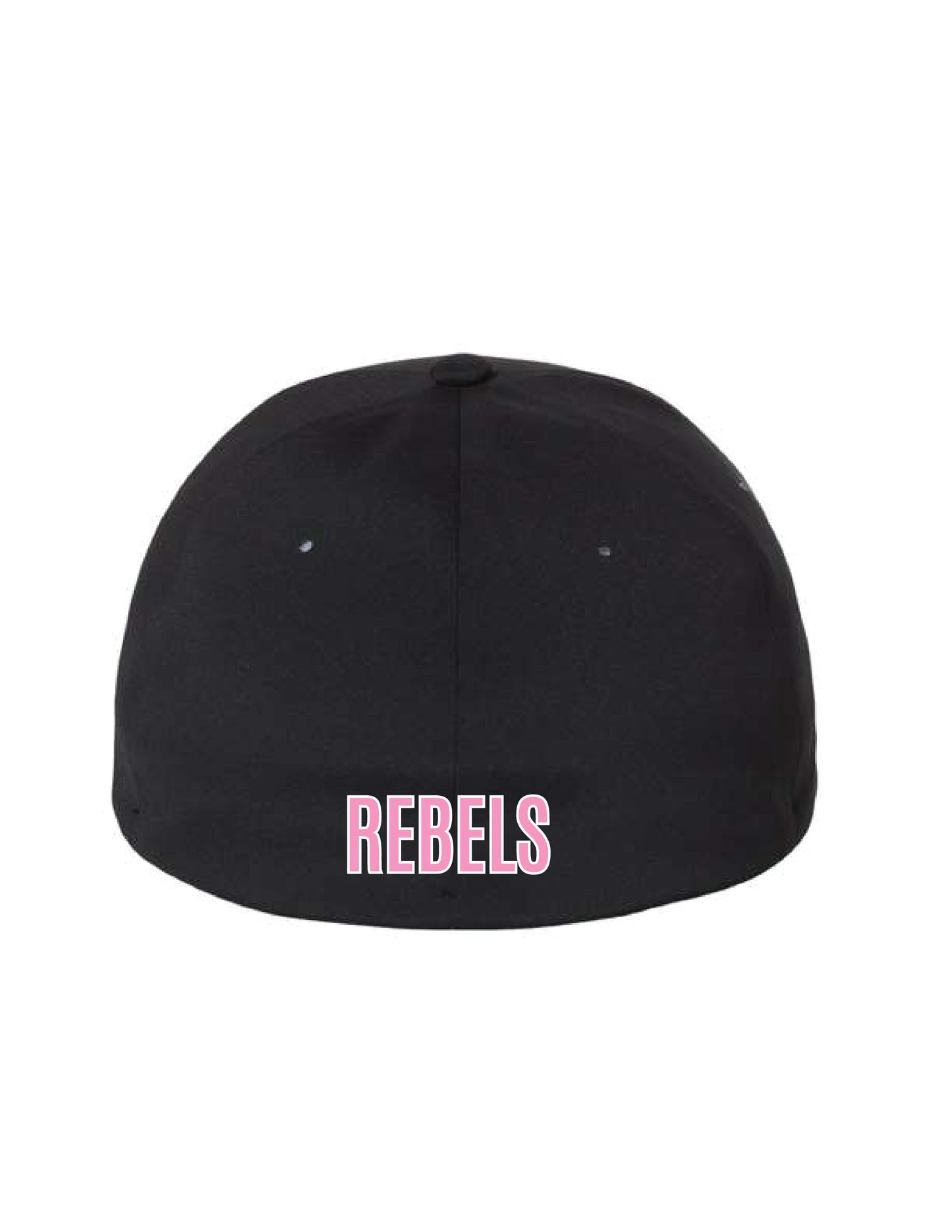 RYE BROOK REBELS SOFFBALL / EMBROIDERY / YP180 Flexfit Delta® Seamless Cap