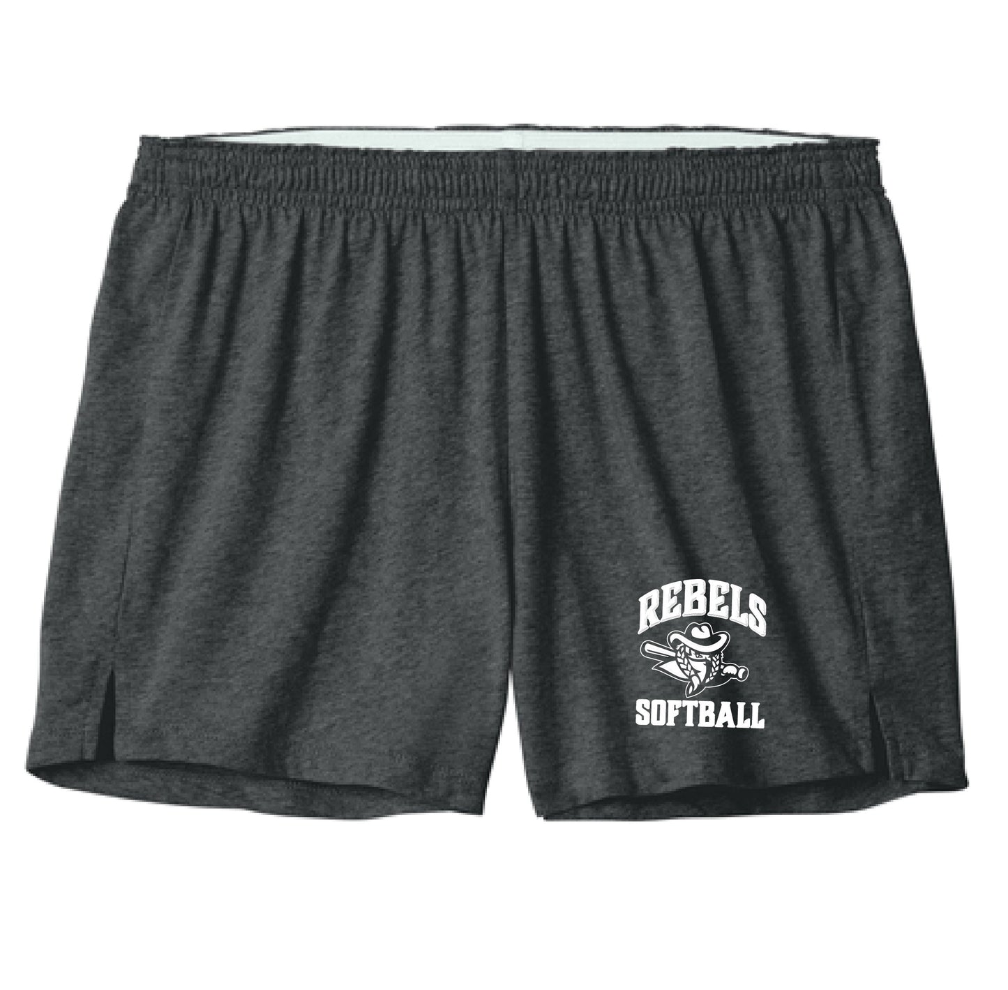 RYE BROOK REBELS SOFTBALL / PRINT / LST311 Women’s Jersey Knit Squad Short