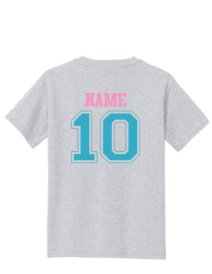RYE BROOK REBELS SOFTBALL / PRINT / 5000B Youth 100% Cotton T-Shirt