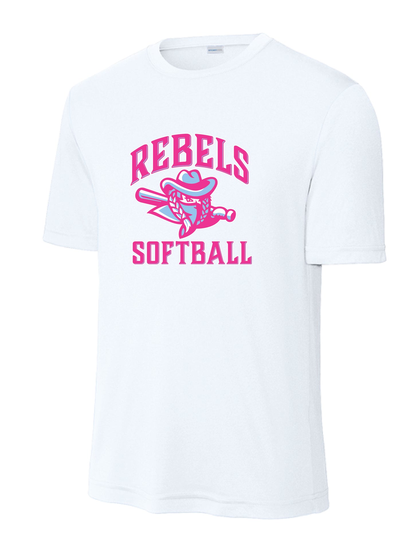 RYE BROOK REBELS SOFTBALL / PRINT / ST350 Sport-Tek® PosiCharge® Competitor™ Tee