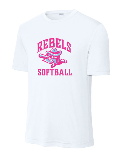 RYE BROOK REBELS SOFTBALL / PRINT / ST350 Sport-Tek® PosiCharge® Competitor™ Tee
