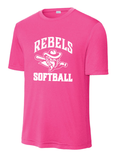 RYE BROOK REBELS SOFTBALL / PRINT / ST350 Sport-Tek® PosiCharge® Competitor™ Tee