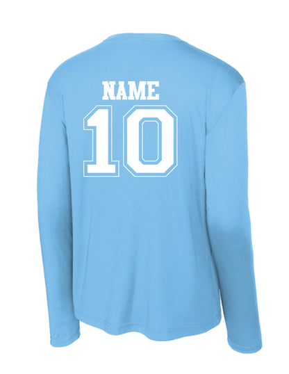 RYE BROOK REBELS SOFTBALL / PRINT / ST350LS Sport-Tek® Long Sleeve Tee