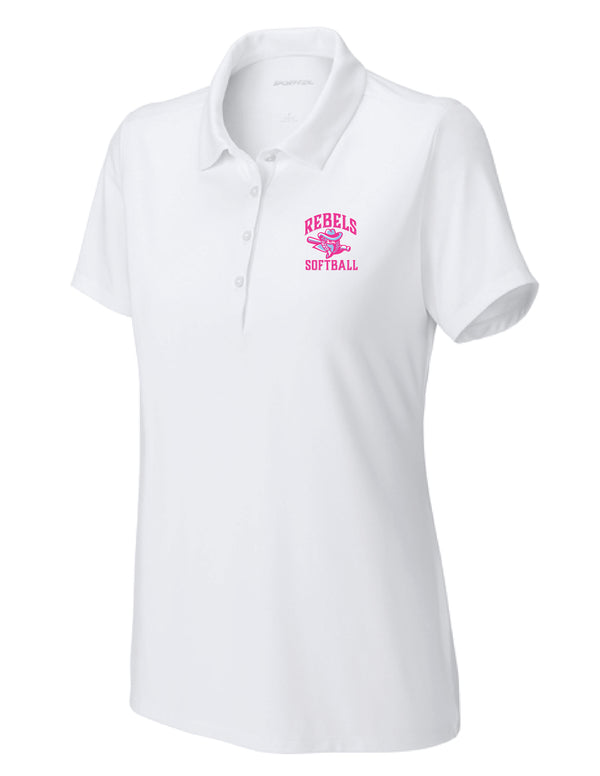 RYE BROOK REBELS SOFTBALL / EMBROIDERY / LST490 Sport-Tek® Women’s Versa Polo