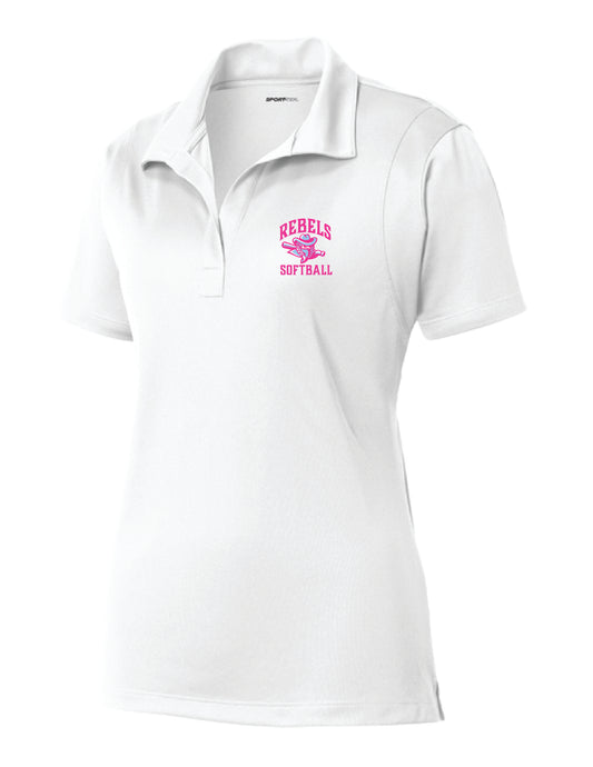 RYE BROOK REBELS SOFTBALL / EMBROIDERY / LST550 Sport-Tek® Women's Polo