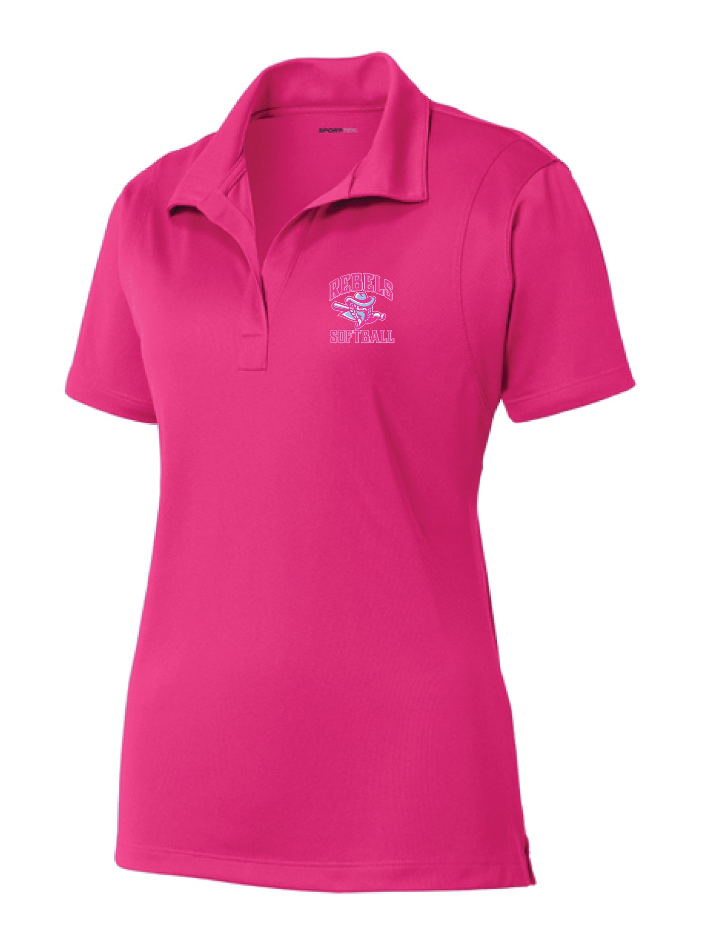 RYE BROOK REBELS SOFTBALL / EMBROIDERY / LST550 Sport-Tek® Women's Polo