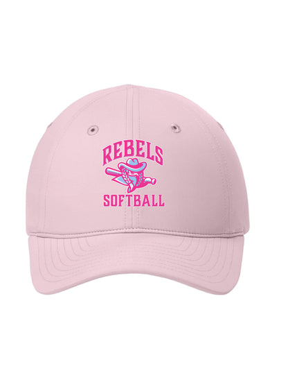 RYE BROOK REBELS SOFTBALL / EMBROIDERY / C994 All-Day Performance UPF Ponytail Cap