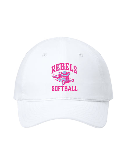 RYE BROOK REBELS SOFTBALL / EMBROIDERY / C994 All-Day Performance UPF Ponytail Cap