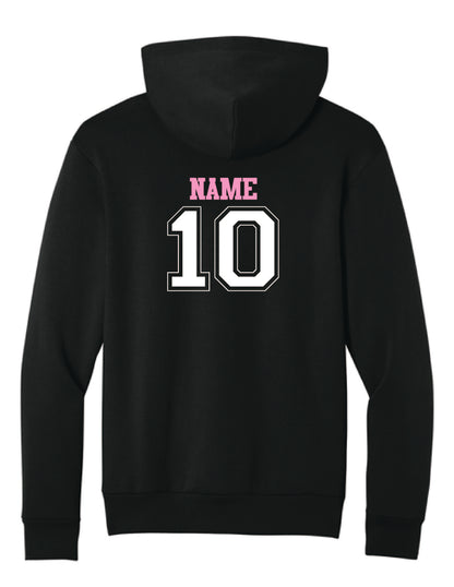 RYE BROOK REBELS SOFTBALL / PRINT / PC68H Easy Fleece Pullover Hooded Sweatshirt