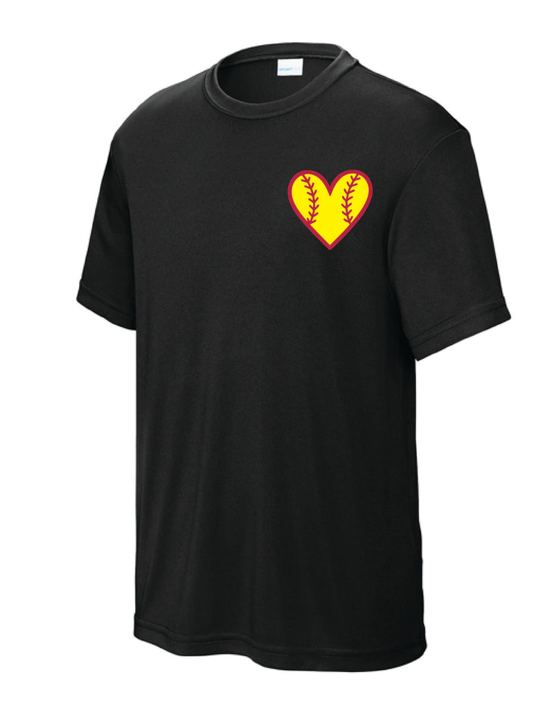 RYE GIRLS SOFTBALL / PRINT / YST350 Sport-Tek® Youth Tee