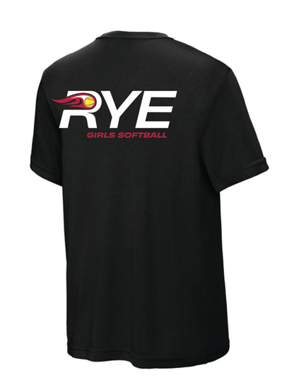 RYE GIRLS SOFTBALL / PRINT / YST350 Sport-Tek® Youth Tee