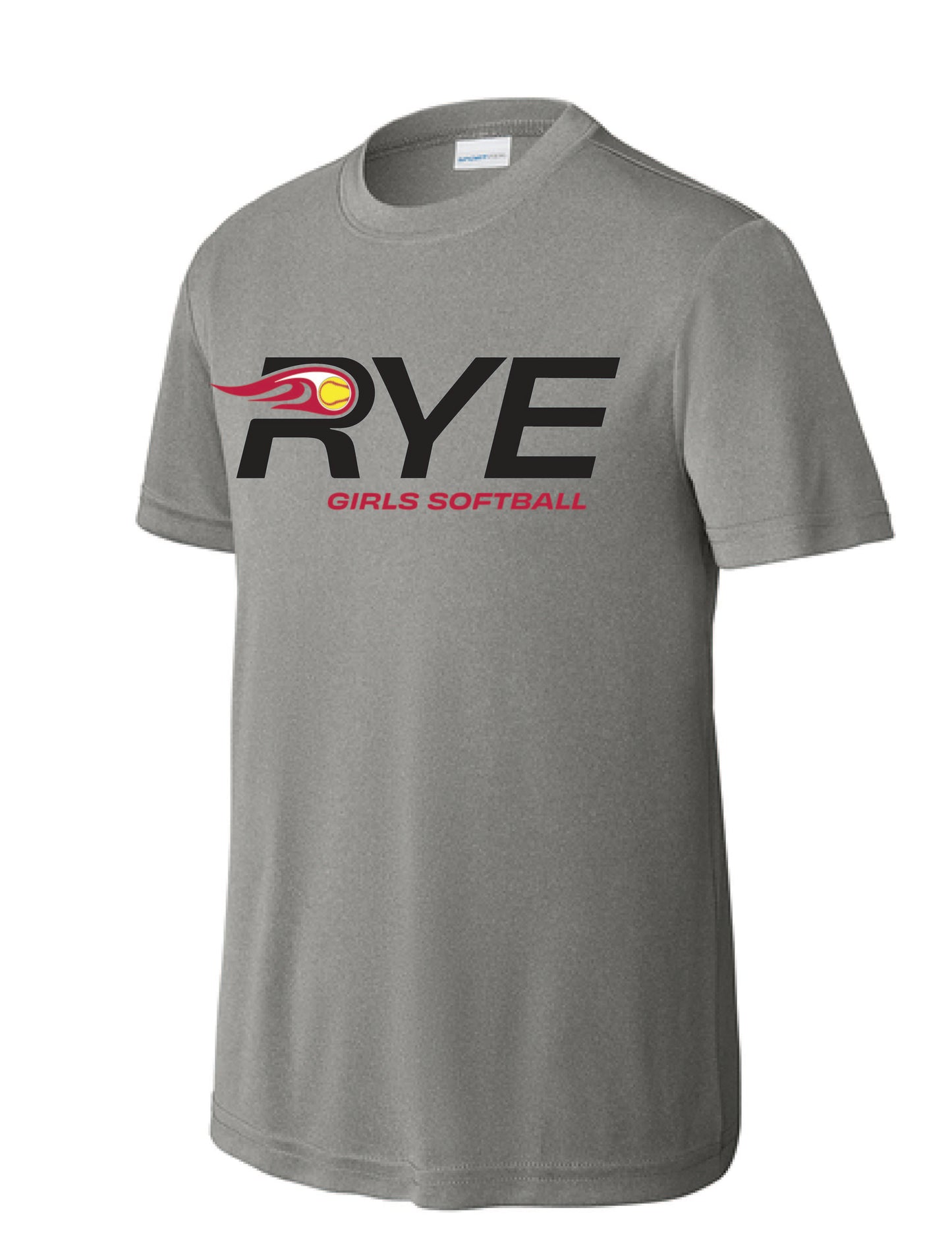 RYE GIRLS SOFTBALL / PRINT / YST350 Sport-Tek® Youth Tee