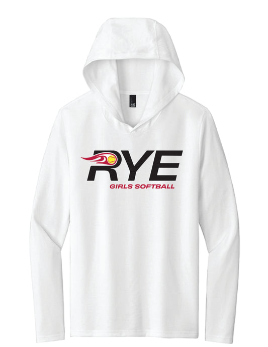 RYE GIRLS SOFTBALL / PRINT / DM139 Long Sleeve Hoodie