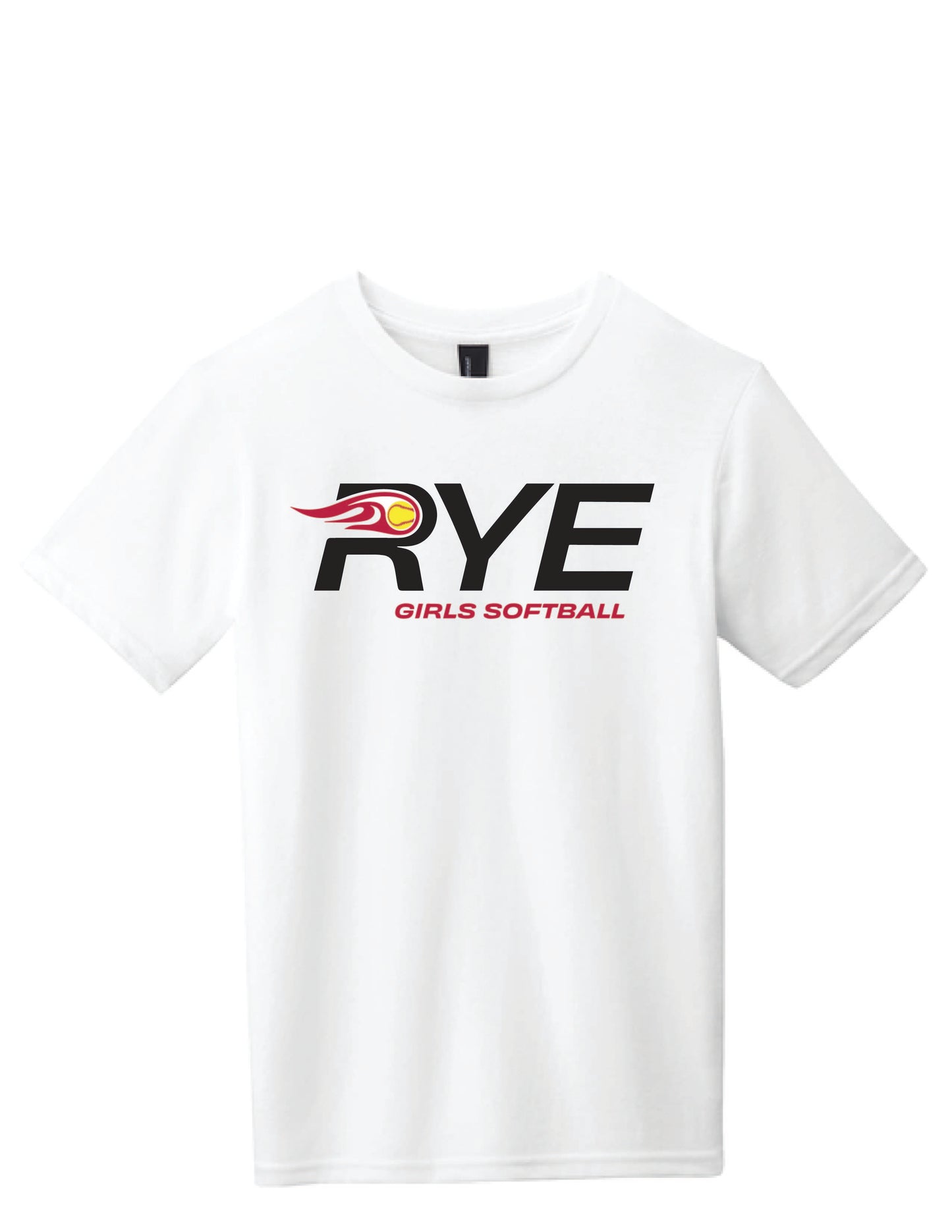 RYE GIRLS SOFTBALL /  PRINT / DT6000Y District® Youth Very Important Tee®