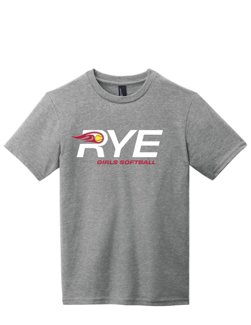 RYE GIRLS SOFTBALL / PRINT / DT6000 District® Very Important Tee®