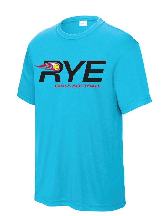 RYE GIRLS SOFTBALL / PRINT / YST350 Sport-Tek® Youth Tee