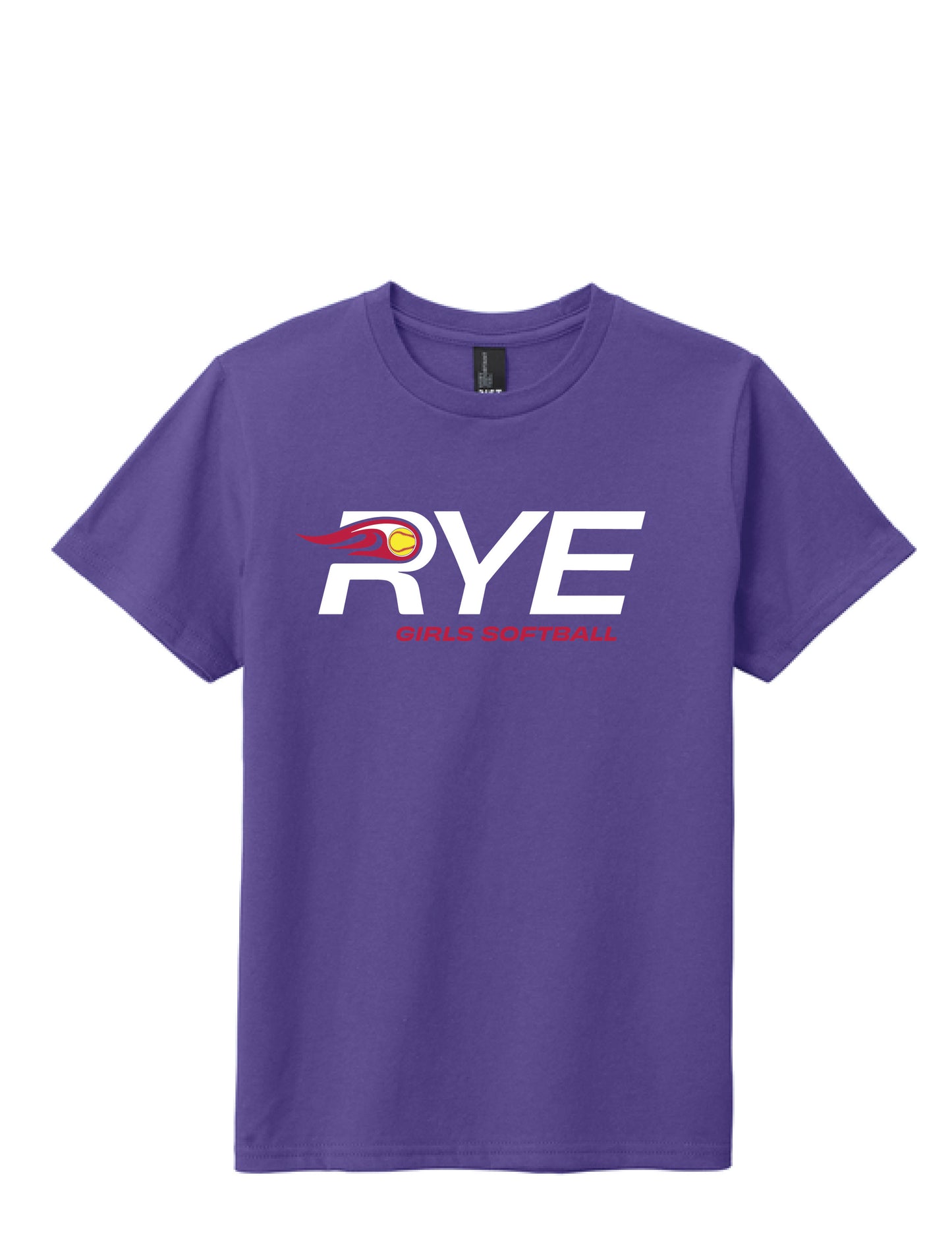 RYE GIRLS SOFTBALL /  PRINT / DT6000Y District® Youth Very Important Tee®