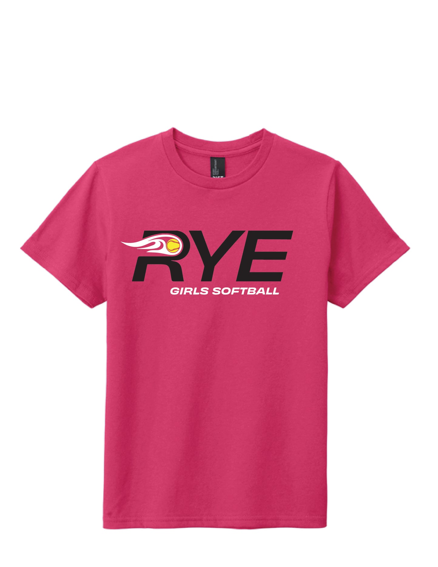 RYE GIRLS SOFTBALL /  PRINT / DT6000Y District® Youth Very Important Tee®