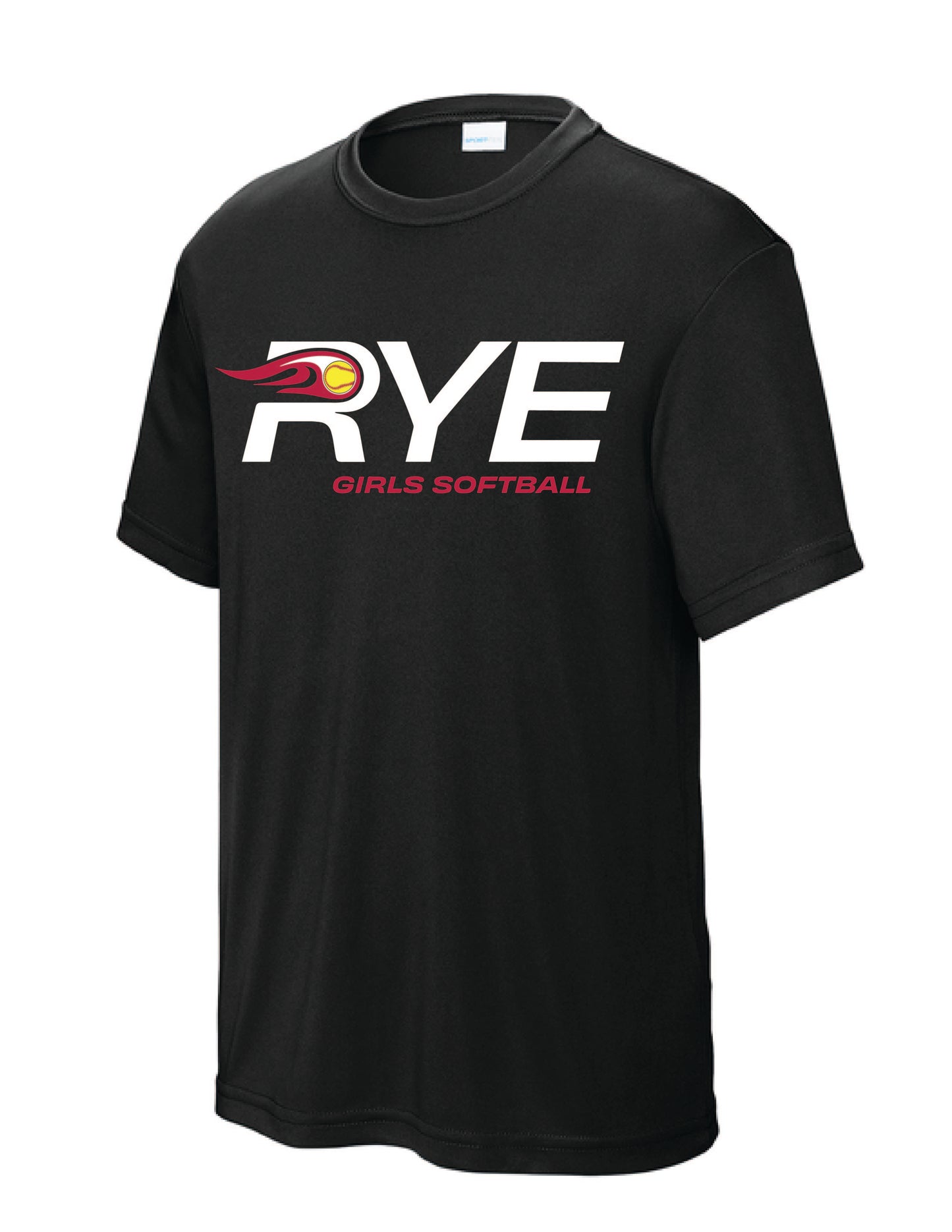 RYE GIRLS SOFTBALL / PRINT / YST350 Sport-Tek® Youth Tee