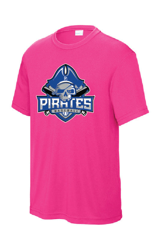 PC PIRATES - YST350LS  Sport-Tek® Youth Long Sleeve PosiCharge® Competitor™ Tee