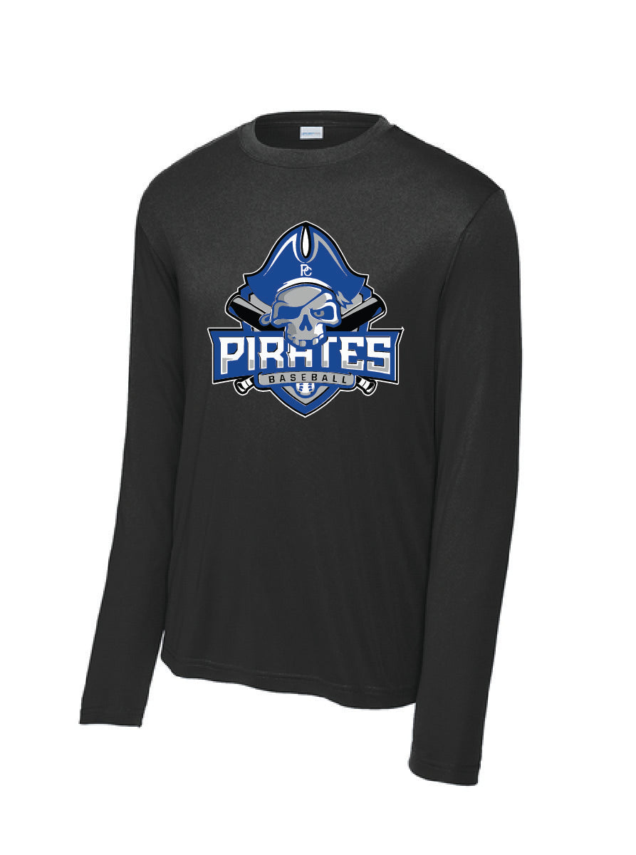 PC PIRATES - ST350LS  Sport-Tek® Long Sleeve PosiCharge® Competitor™ Tee