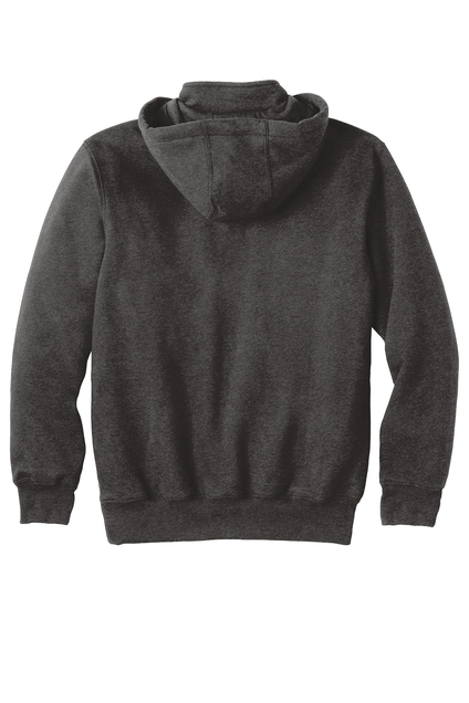 VINNPRINT-EMB- CT100617 Carhartt® Rain Defender® Paxton Heavyweight Hooded Zip Mock Sweatshirt