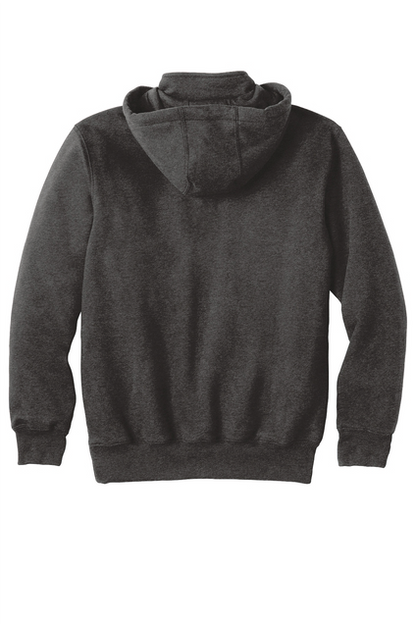 VINNPRINT-EMB- CT100617 Carhartt® Rain Defender® Paxton Heavyweight Hooded Zip Mock Sweatshirt