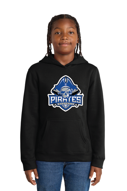 PC PIRATES -PRINTING- DT6100Y  District® Youth V.I.T.™ Fleece Hoodie