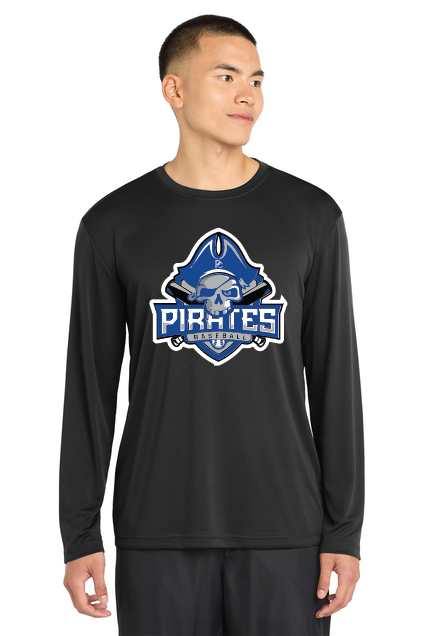PC PIRATES -PRINTING- ST350LS  Sport-Tek® Long Sleeve PosiCharge® Competitor™ Tee