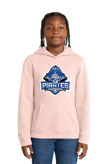 PC PIRATES -PRINTING- DT6100Y  District® Youth V.I.T.™ Fleece Hoodie