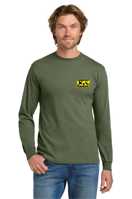 PUTNAM COUNTY HUNTING CLUB - PRINTING -  5400 Gildan® Heavy Cotton™ 100% Cotton Long Sleeve T-Shirt